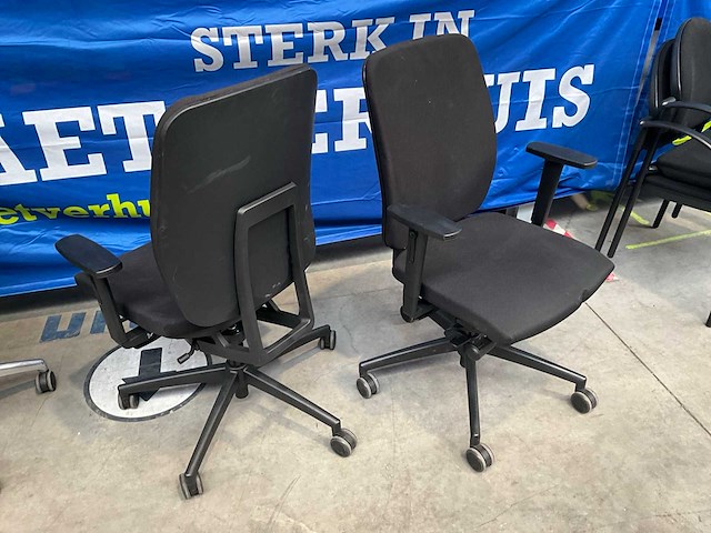 Bureaustoelen en vergaderstoelen (8x) - afbeelding 6 van  9