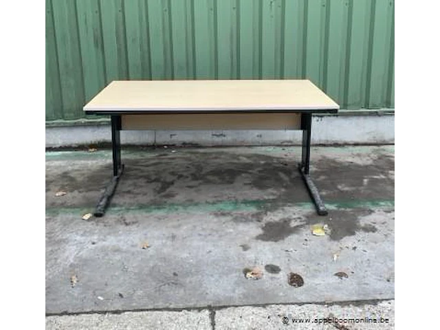 Bureautafel afm plm 160 x 80 x 76 cm - afbeelding 1 van  2