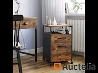 Bureautafel box 2 lades, opbergkast - afbeelding 4 van  8