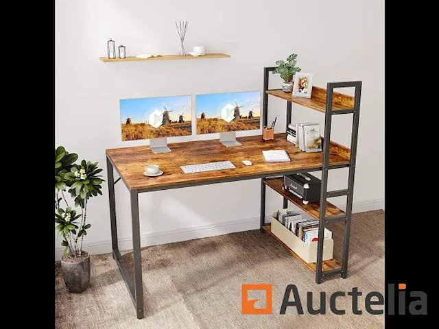 Bureautafel computer gaming - 140 * 60 * 117 cm bureautafel - afbeelding 3 van  6