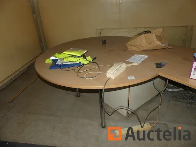 Bureautafel met 2 ladeblokken - afbeelding 2 van  4