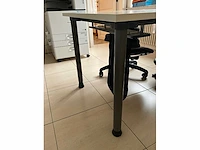 Bureautafel met mobiel bijzettafeltje - afbeelding 3 van  8