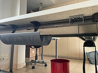 Bureautafel met mobiel bijzettafeltje - afbeelding 4 van  8