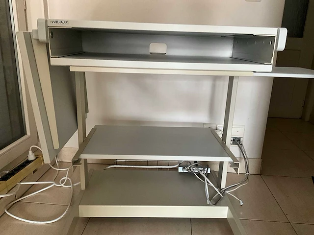 Bureautafel met mobiel bijzettafeltje - afbeelding 7 van  8