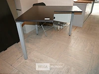 Bureautafel + tafelblad - afbeelding 1 van  6