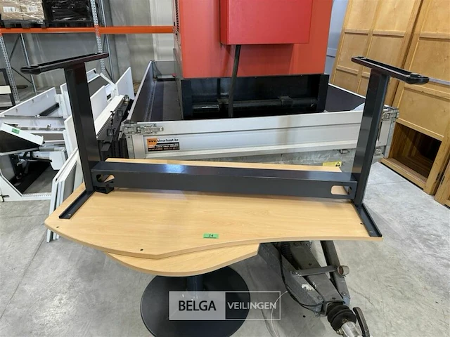 Bureautafel uit 2 delen - afbeelding 1 van  4