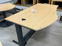 Bureautafel uit 2 delen - afbeelding 3 van  4