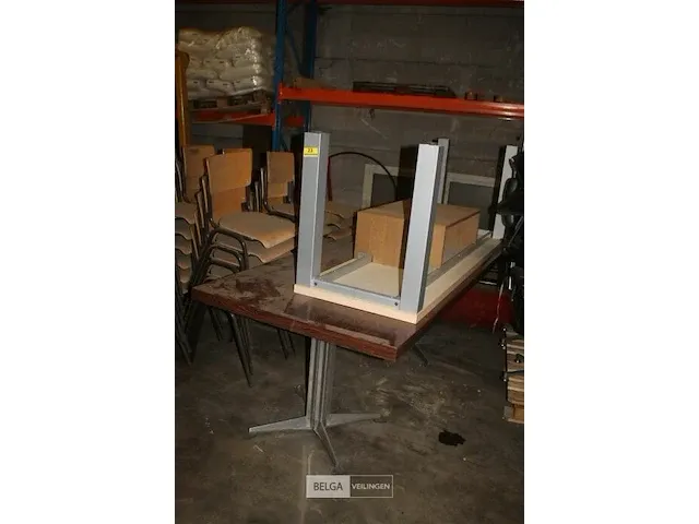 Bureautafel + vergadertafel - afbeelding 1 van  4