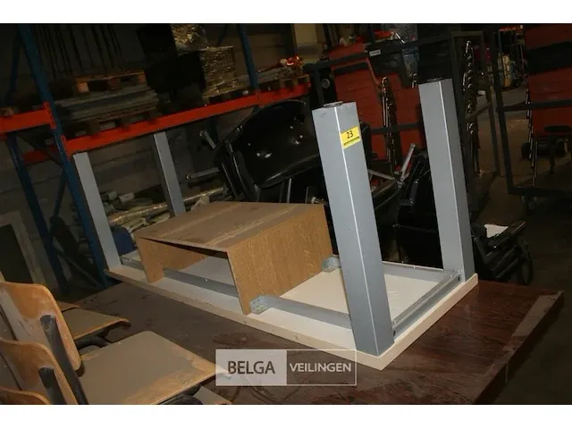 Bureautafel + vergadertafel - afbeelding 3 van  4