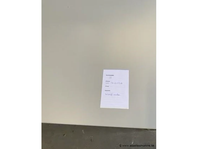 Bureautafel verstelbaar afm plm 240 x 80 x 75 cm - afbeelding 2 van  2