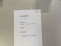 Bureautafel verstelbaar afm plm 240 x 80 x 75 cm - afbeelding 2 van  2