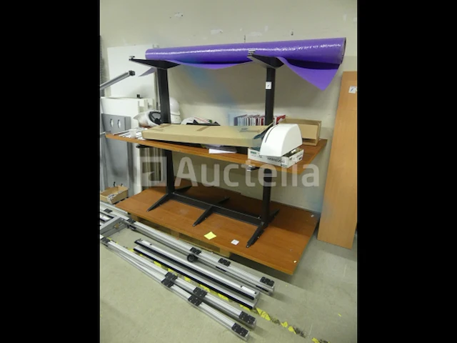 Bureautafels, plankenplanken - afbeelding 3 van  6