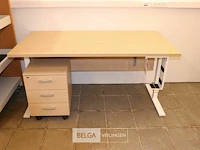 Bureel met ladeblok - afbeelding 1 van  2
