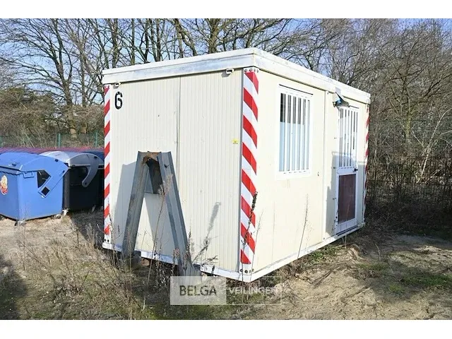 Bureelcontainer 240x410x255 - afbeelding 1 van  5