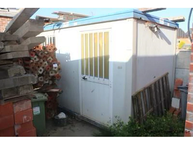 Bureelcontainer met inhoud afm plm 400x250cm - afbeelding 1 van  3