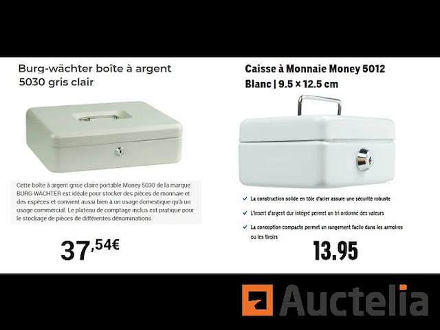 Burgwachter 5030 spaarpot, burgwachter 5012 muntendoos - afbeelding 1 van  1