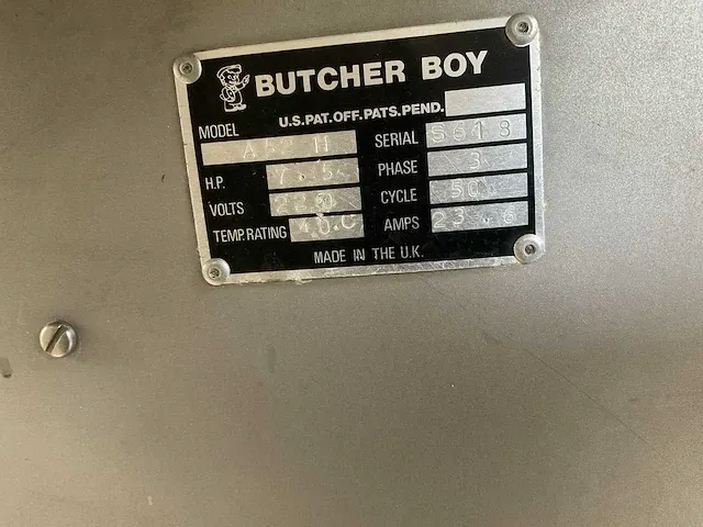 Butcherboy a52 vleesmolen - afbeelding 7 van  7