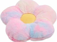 Butterfly craze tie dye daisy lounge bloemkussen - afbeelding 1 van  3
