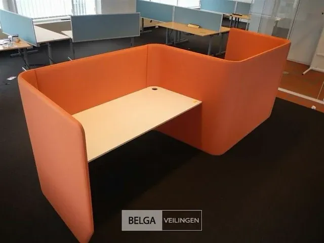 Buzzi space akoestische multi workbench voor 2 personen - afbeelding 1 van  6