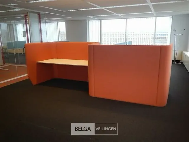 Buzzi space akoestische multi workbench voor 2 personen - afbeelding 2 van  6