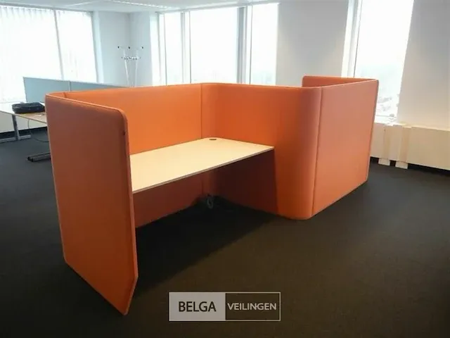 Buzzi space akoestische multi workbench voor 2 personen - afbeelding 3 van  6