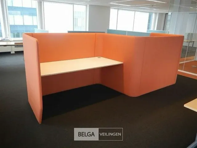 Buzzi space akoestische multi workbench voor 2 personen - afbeelding 4 van  6
