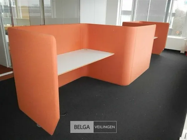 Buzzi space akoestische multi workbench voor 3 personen - afbeelding 2 van  4