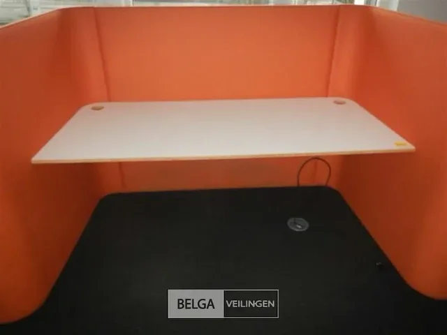 Buzzi space akoestische multi workbench voor 3 personen - afbeelding 4 van  4