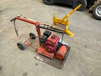 Bv w 2100 s trilplaat & klinkerschaar