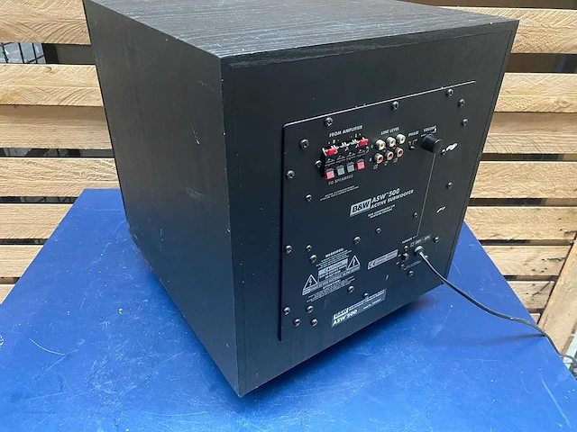 B&w asw 500 actieve subwoofer - afbeelding 2 van  4