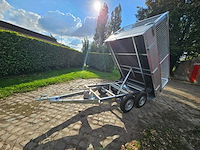 Bw trailers - 2025 - nieuw - kipper met opbouw draadnet - afbeelding 6 van  13