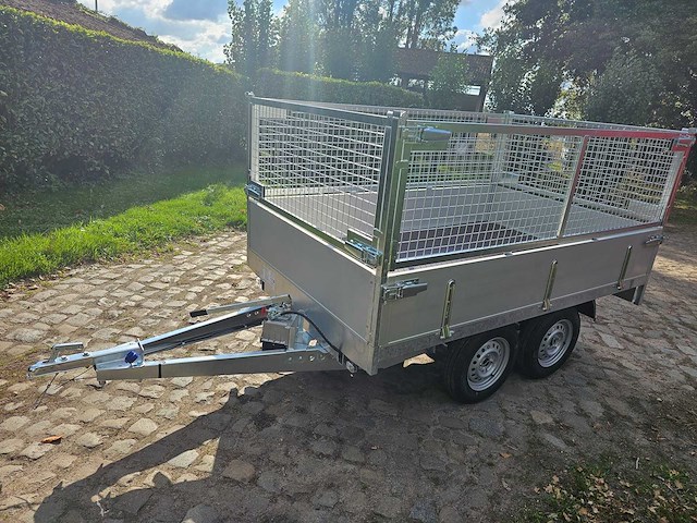 Bw trailers - 2025 - nieuw - kipper met opbouw draadnet - afbeelding 11 van  13