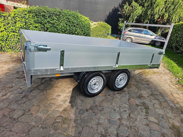 Bw trailers - 2025 - nieuw - ongeremde plateau aanhangwagen - afbeelding 2 van  8