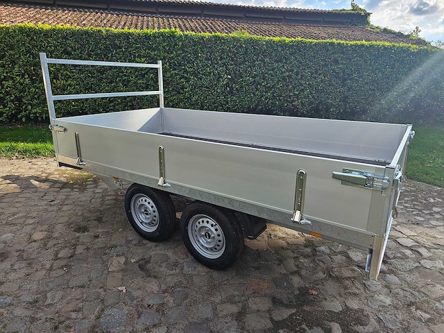 Bw trailers - 2025 - nieuw - ongeremde plateau aanhangwagen - afbeelding 4 van  8