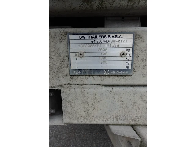Bw trailers - afbeelding 2 van  10