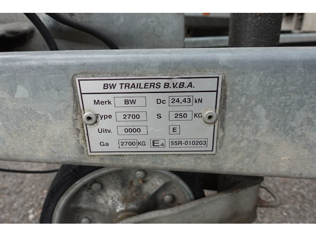 Bw trailers - afbeelding 10 van  10