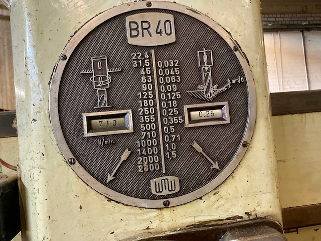 Bwf br40 radiaalboormachine - afbeelding 5 van  5