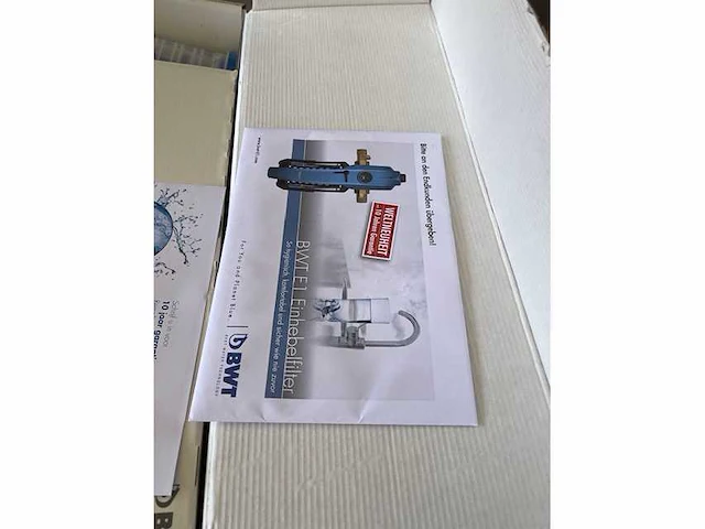 Bwt - e1 waterfilter - hydraulisch drukfilter - afbeelding 3 van  7