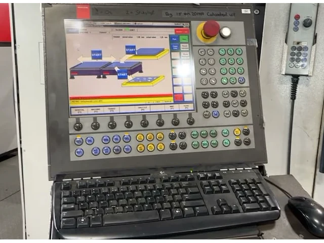 Bystronic byspeed 3015 lasersnijmachine + bytrans transportsysteem - afbeelding 4 van  9