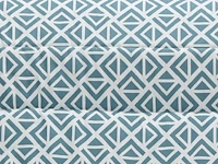 Bz bank 100% coton hemelsblauw - graphique print - afbeelding 4 van  4