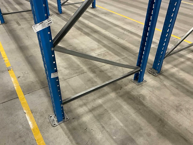 Ca. 12,3m stow palletstellingen met achterwand - afbeelding 8 van  24