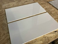 Ca. 18m2 keramische tegels cersanit bianca white (30x60) - afbeelding 1 van  5