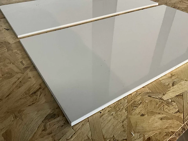 Ca. 18m2 keramische tegels cersanit bianca white (30x60) - afbeelding 2 van  5