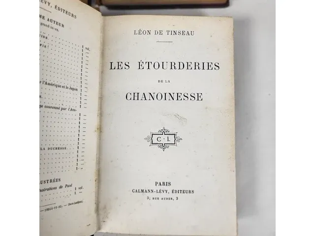 Ca 1900 partij van 4 romans - afbeelding 5 van  7