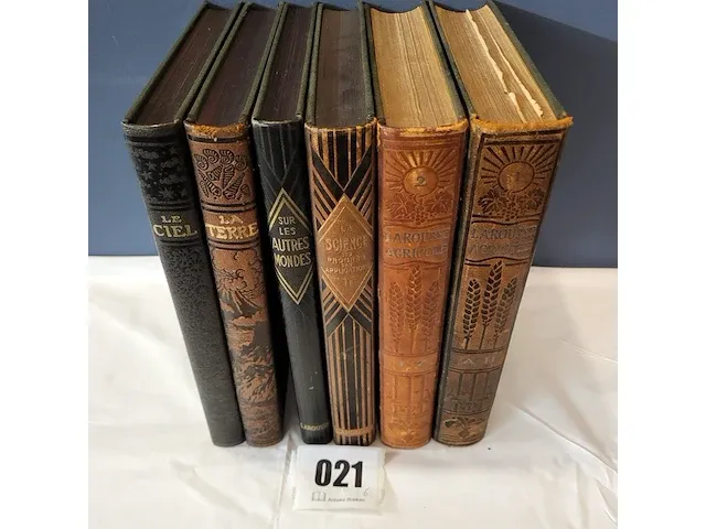 Ca 1930 6 wetenschappelijke boeken oa larousse... - afbeelding 5 van  12
