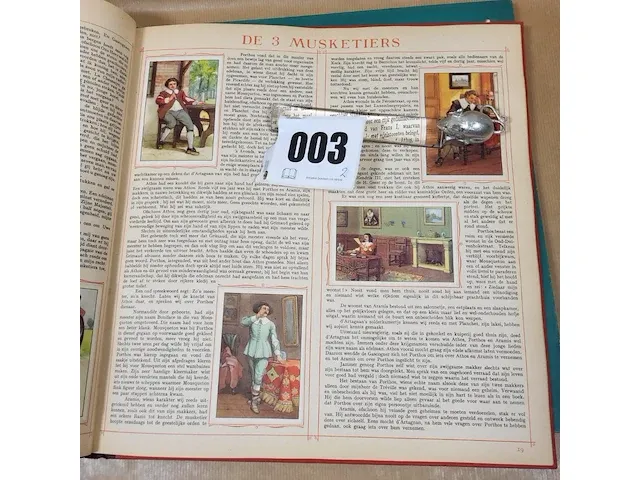 Ca 1940 chocolats victoria de 3 musketiers 2 volumes - afbeelding 7 van  11