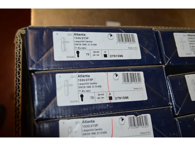 Ca. 25 raamklinken hoppe, ca. 60 plaatjes voor deurklinken - afbeelding 3 van  8