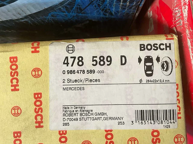 Ca. 26 diverse remschijven bosch/ate/nipparts/brembo - afbeelding 5 van  14