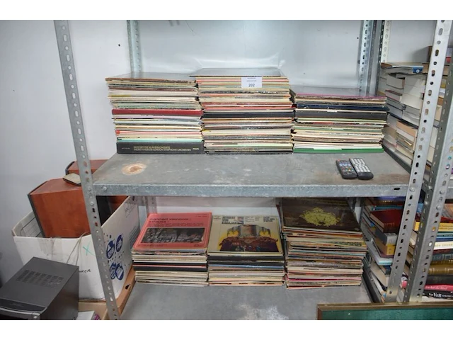 Ca. 260 diverse vinyl platen - afbeelding 1 van  4