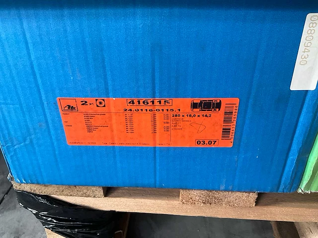 Ca. 32 diverse remschijven valeo/bosch/brembo/ate - afbeelding 11 van  14